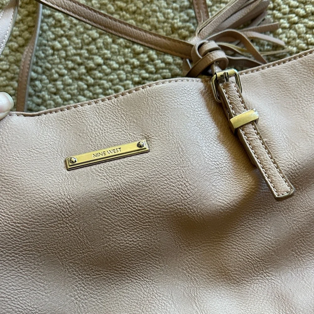 Nine West Blush Pink Tote Bag - Picture 2 of 4